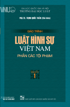 Ảnh của GT Luật hình sự Việt Nam phần các tội phạm quyển 1